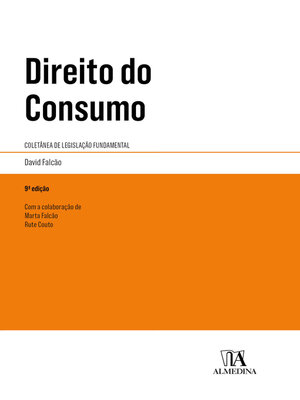 cover image of Direito do Consumo--Coletânea de Legislação Fundamental--9ª Edição